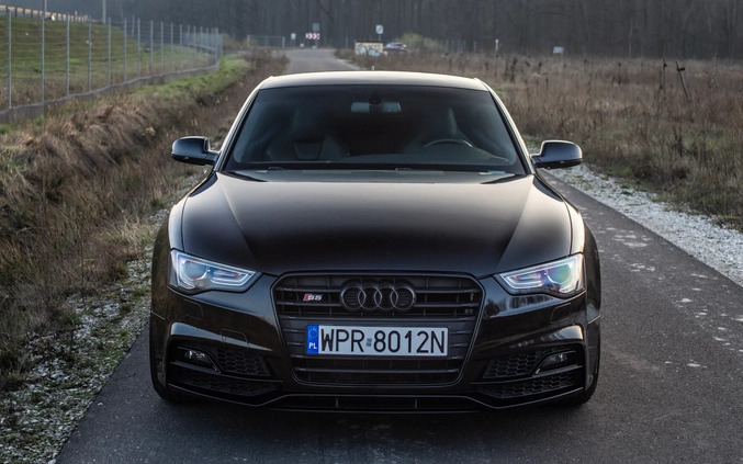 Audi S5 cena 95000 przebieg: 95000, rok produkcji 2016 z Kobyłka małe 46